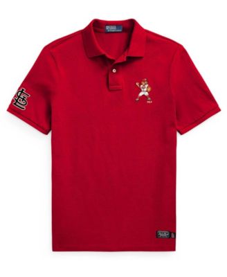 Polo Ralph Lauren Men's Red St. Louis Cardinals Bear Polo Shirt