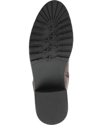 Women's Aryia Extra Wide Calf Over The Knee Lug Sole Boots