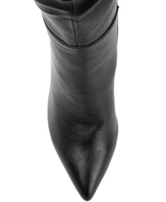 Women's Sarie Wide Calf Ruched Stiletto Boots