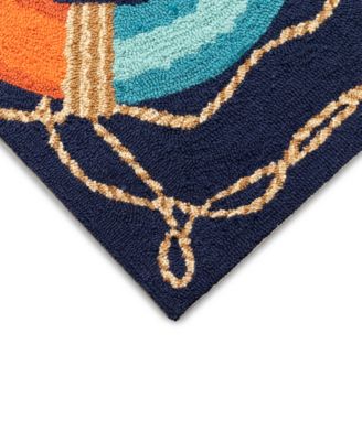 Frontporch Ahoy 2'6" x 4' Outdoor Area Rug