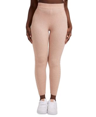 women's cable knit sweater leggings