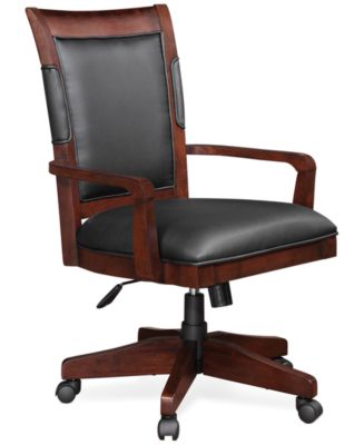 CLOSEOUT! Cambridge Home Office Chair, Executive Desk Chair - Macy's