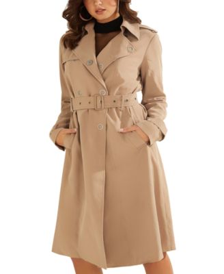 guess women's trench coat