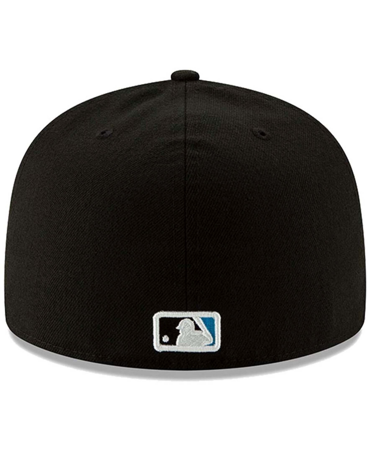 Men's Miami MarlinsOn-Field Authentic Collection 59FIFTY Fitted Hat - Black