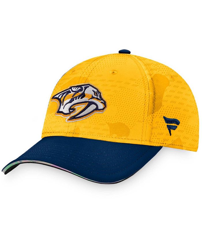 Fanatics Men's GoldTone,Navy Nashville Predators Authentic Pro Locker