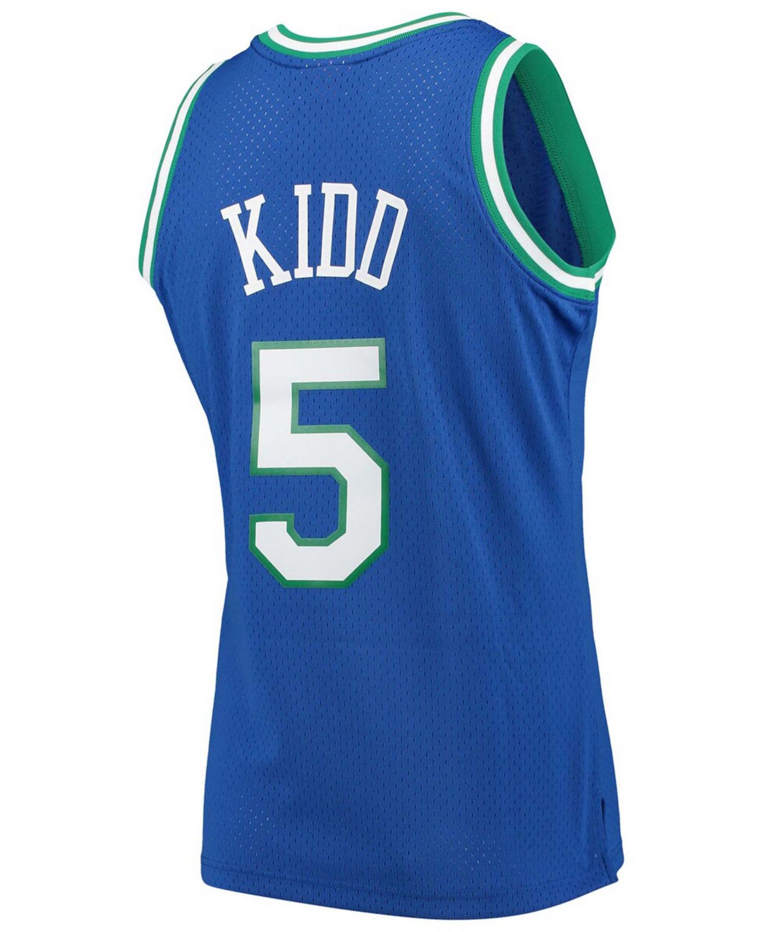 Men's Jason Kidd Blue Dallas Mavericks 1994-95 Hardwood Classics Swingman Player Jersey