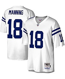 Men's Peyton Manning White Indianapolis Colts Legacy Replica Jersey