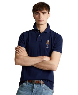 Polo Ralph Lauren - Men's Classic-Fit Polo Bear Mesh Posh Shirt
