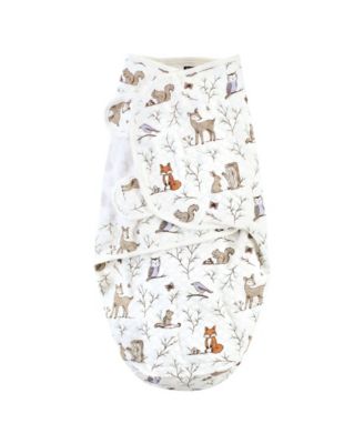 Quilted Cotton Swaddle Wrap 3pk