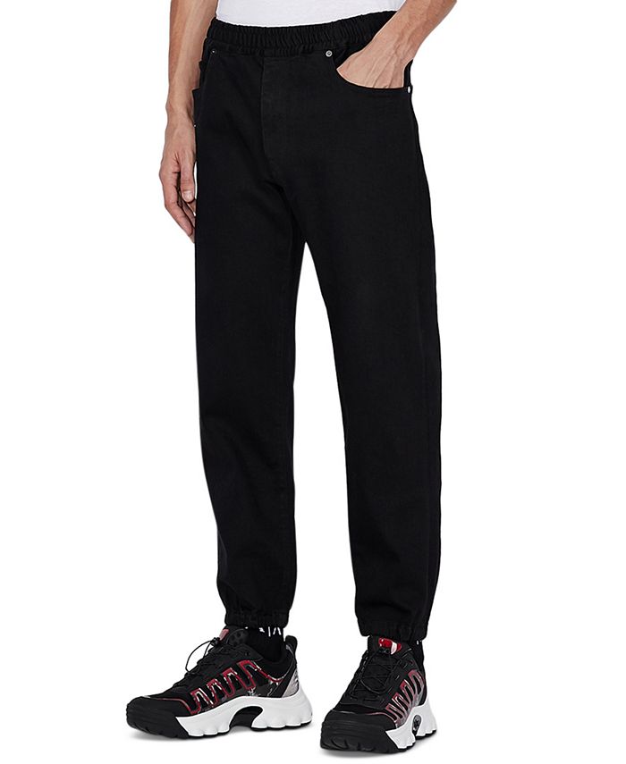 AX Armani Exchange Men's SlimFit Denim Jogger Pants Macy's