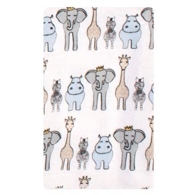 Boys Soft Flannel 10-Pack Absorbent Burp Cloths