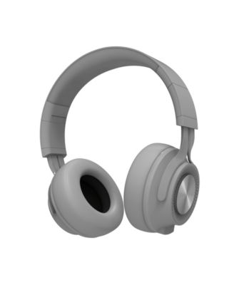 Photo 1 of BROOKSTONE Nova Touch Wireless Headphones Gray Bluetooth. Listen to your favorite tunes or podcasts with the Brookstone Noise-Canceling Bluetooth Headphones. With a lengthy 30-hour run time, these wireless headphones have an ergonomic design that remains 