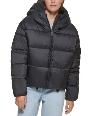 calvin klein jeans hooded down jacket