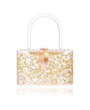 Macys clear purse top