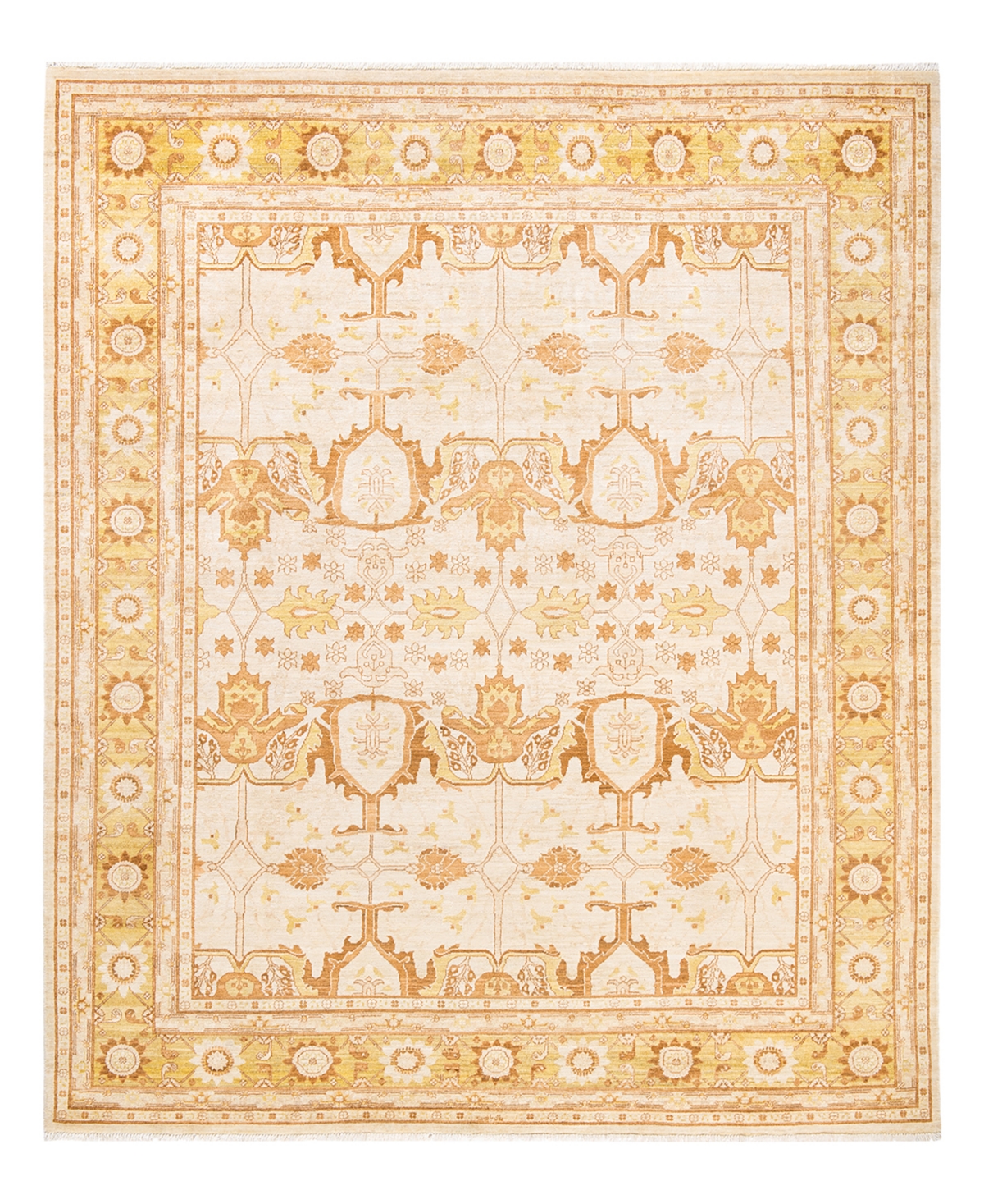 Closeout! Adorn Hand Woven Rugs Eclectic M1466 8'3in x 9'10in Area Rug - Sand