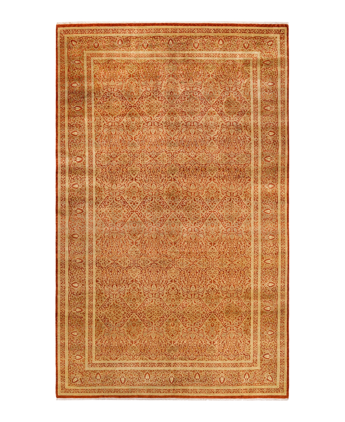 Closeout! Adorn Hand Woven Rugs Mogul M1460 8'2in x 13'10in Area Rug - Rust