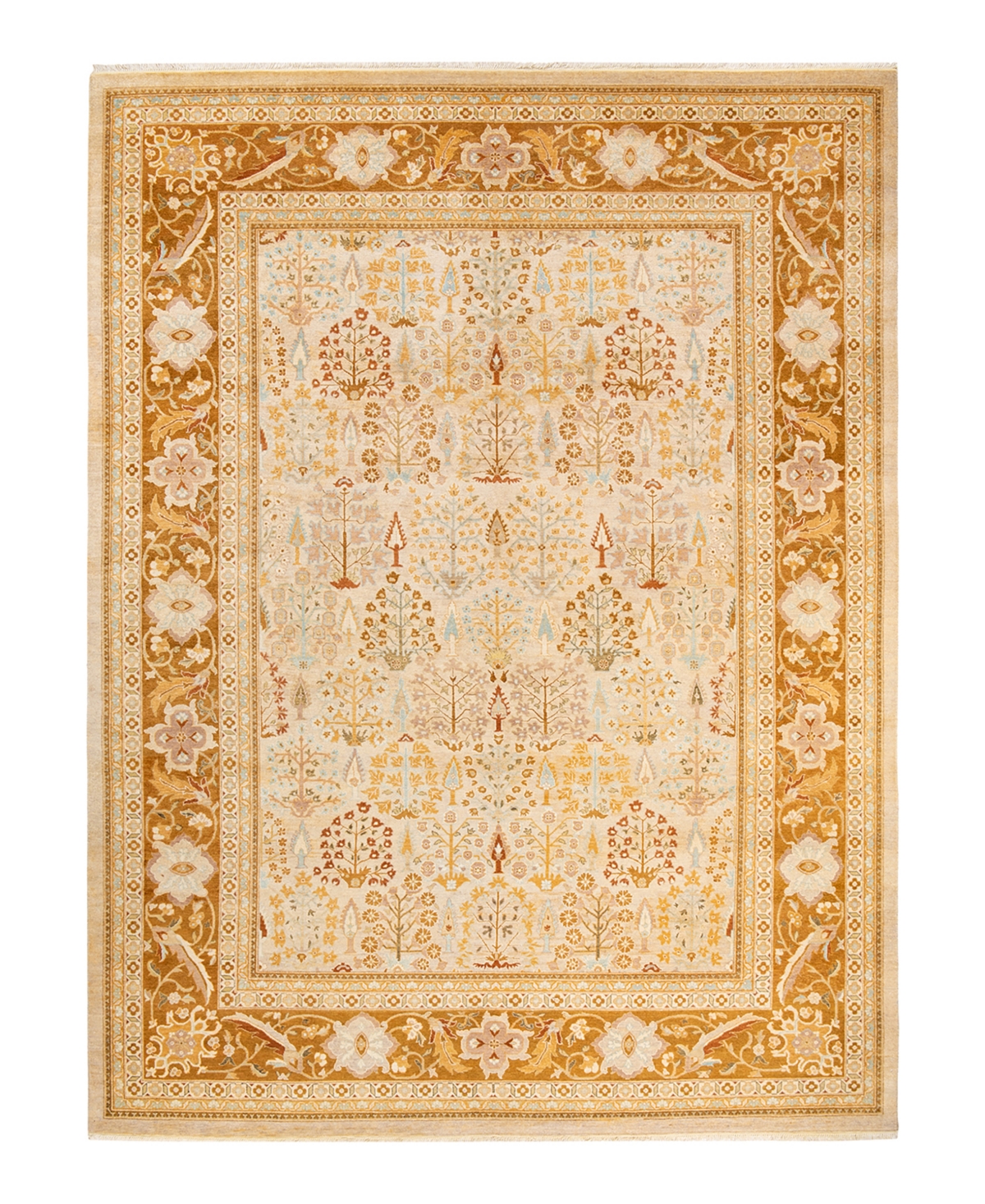 Closeout! Adorn Hand Woven Rugs Eclectic M1478 9' x 12'1in Area Rug - Ivory