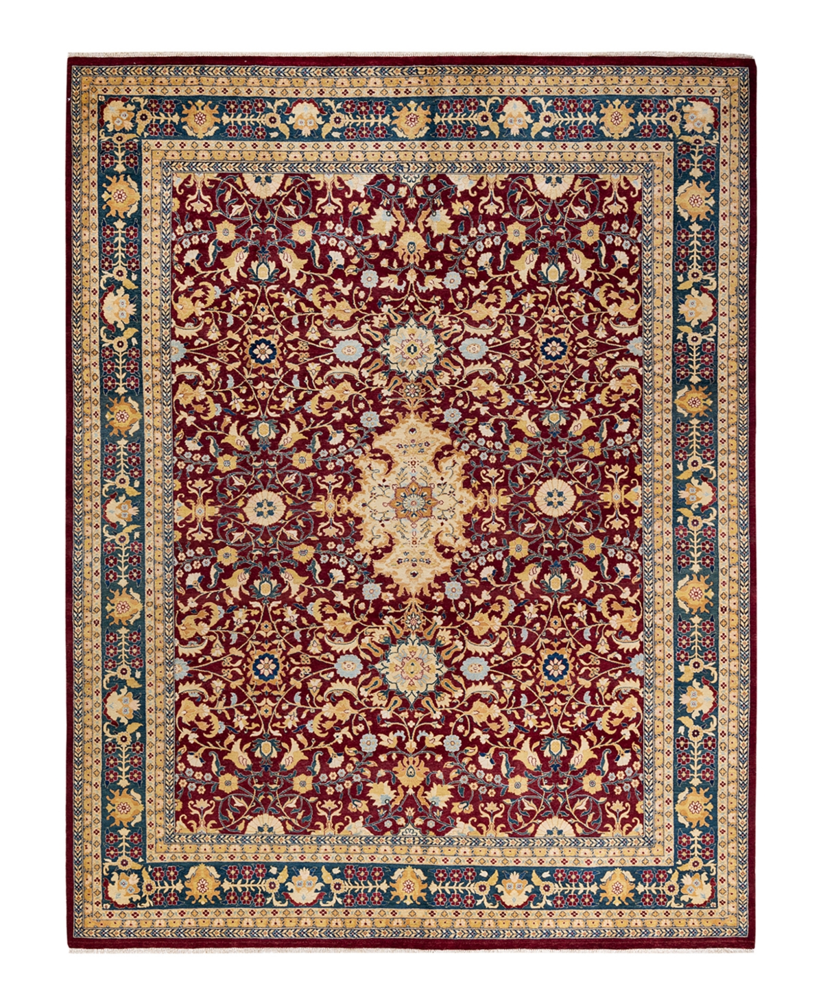 Closeout! Adorn Hand Woven Rugs Mogul M1403 8'3in x 10'10in Area Rug - Red