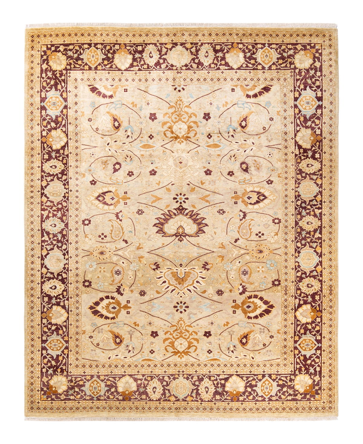 Closeout! Adorn Hand Woven Rugs Mogul M1175 8' x 10'3in Area Rug - Ivory