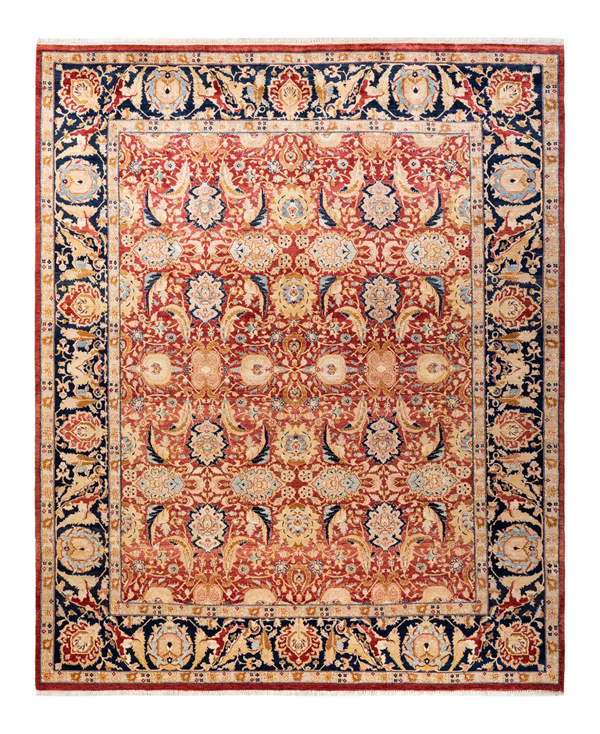 Closeout! Adorn Hand Woven Rugs Mogul M1130 8' x 9'10in Area Rug - Orange