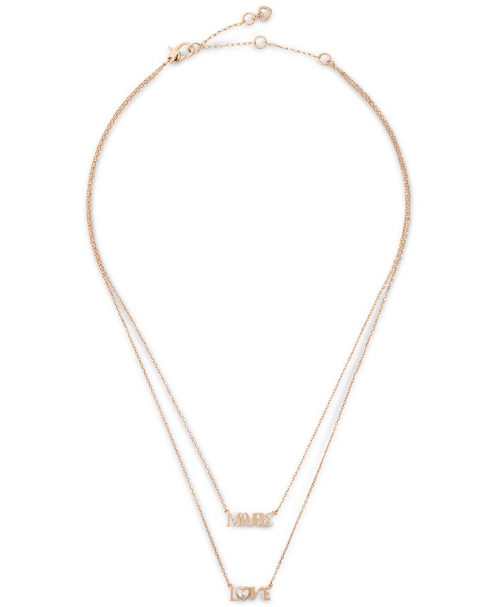 kate spade new york Gold-Tone Cubic Zirconia 