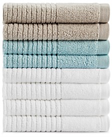 Quick Dry 8-Pc. Washcloth Bundle, Created For Macy's