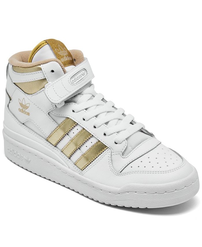 adidas adidas Women's Originals Forum Mid Casual Sneakers from Finish ...
