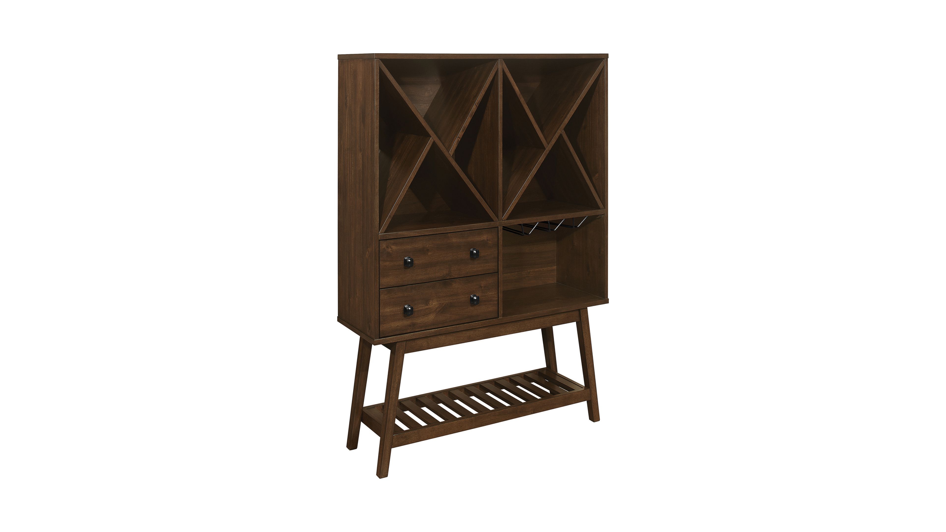 2-Drawer Wine Cabinet