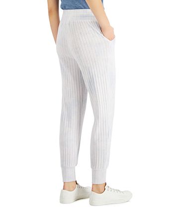 Style & Co Ribbed Jogger Pants, Created for Macy's - Macy's