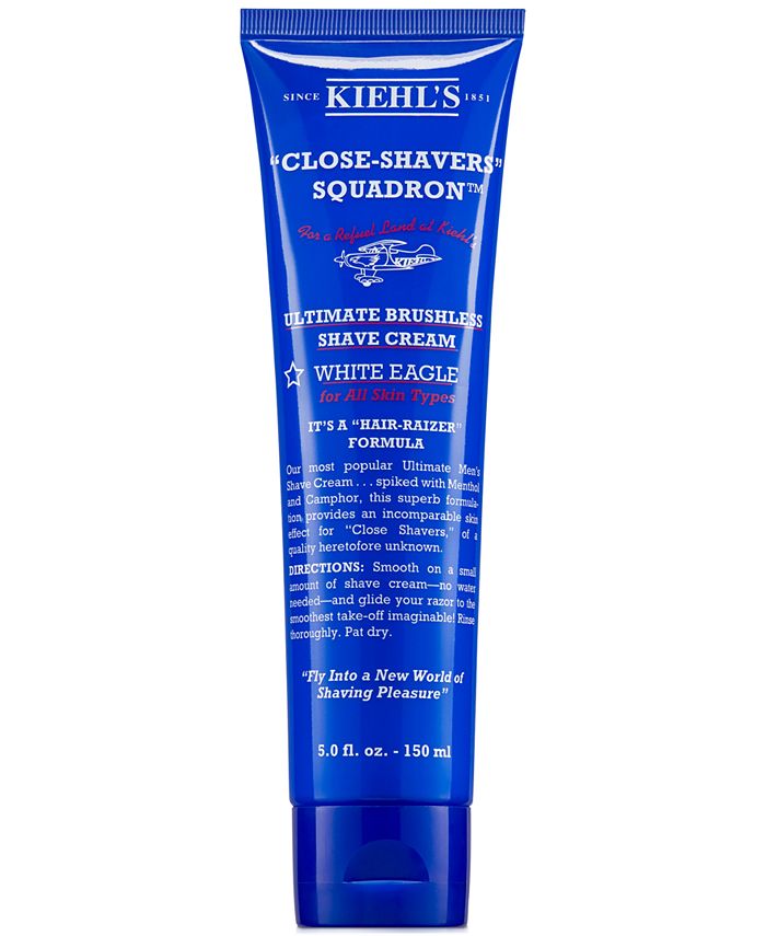 Kiehl's Since 1851 Ultimate Brushless Shave Cream with Menthol White
