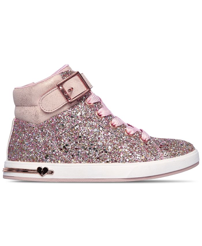 Skechers Little Girls Shoutouts - Sparkle On Top Stay-Put Closure ...
