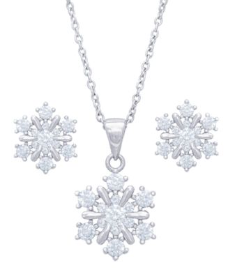 Macys snowflake hot necklace-NEW