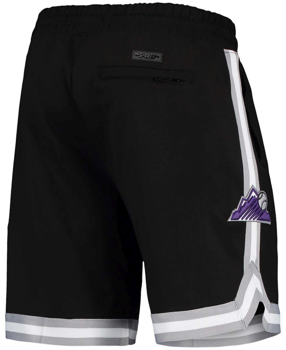 Men'sColorado Rockies Team Shorts - Black