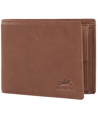 Men's Bellagio Collection Bifold Wallet with Coin Pocket