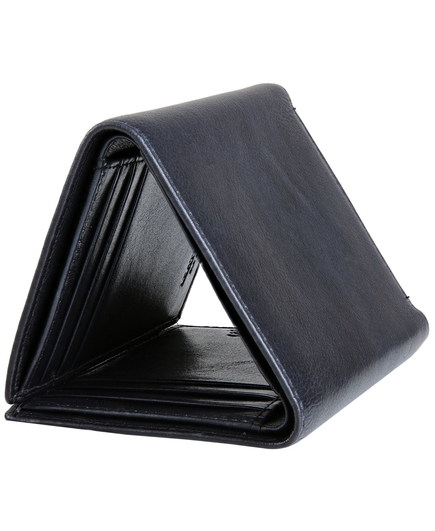 Мужской кошелёк Mancini Bellagio Collection Trifold Wallet, цвет: Чёрный — фото 5