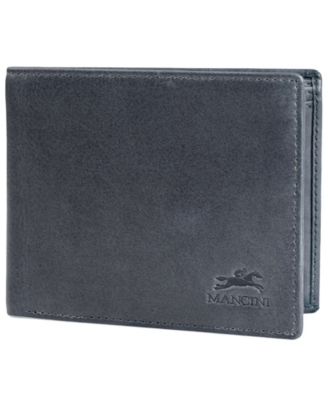 Men's Bellagio Collection Bifold Wallet with Coin Pocket