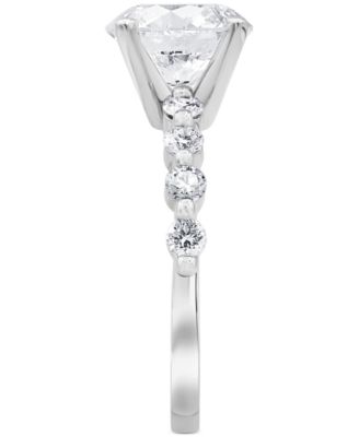 Certified Lab Grown Diamond Engagement Ring (3-1/2 ct. t.w.) in 14k Gold