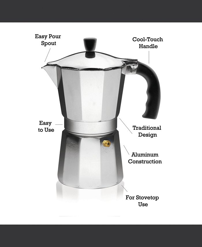 IMUSA 6 Cup Traditional Stovetop Espresso Maker Macy's