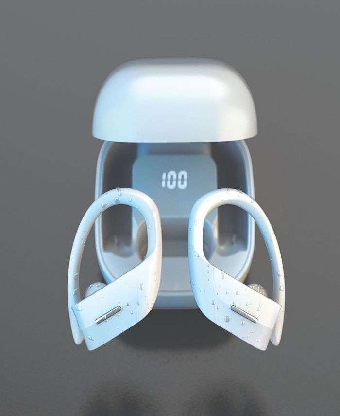 Brookstone Sport Charge True Wireless Earbuds Macy's