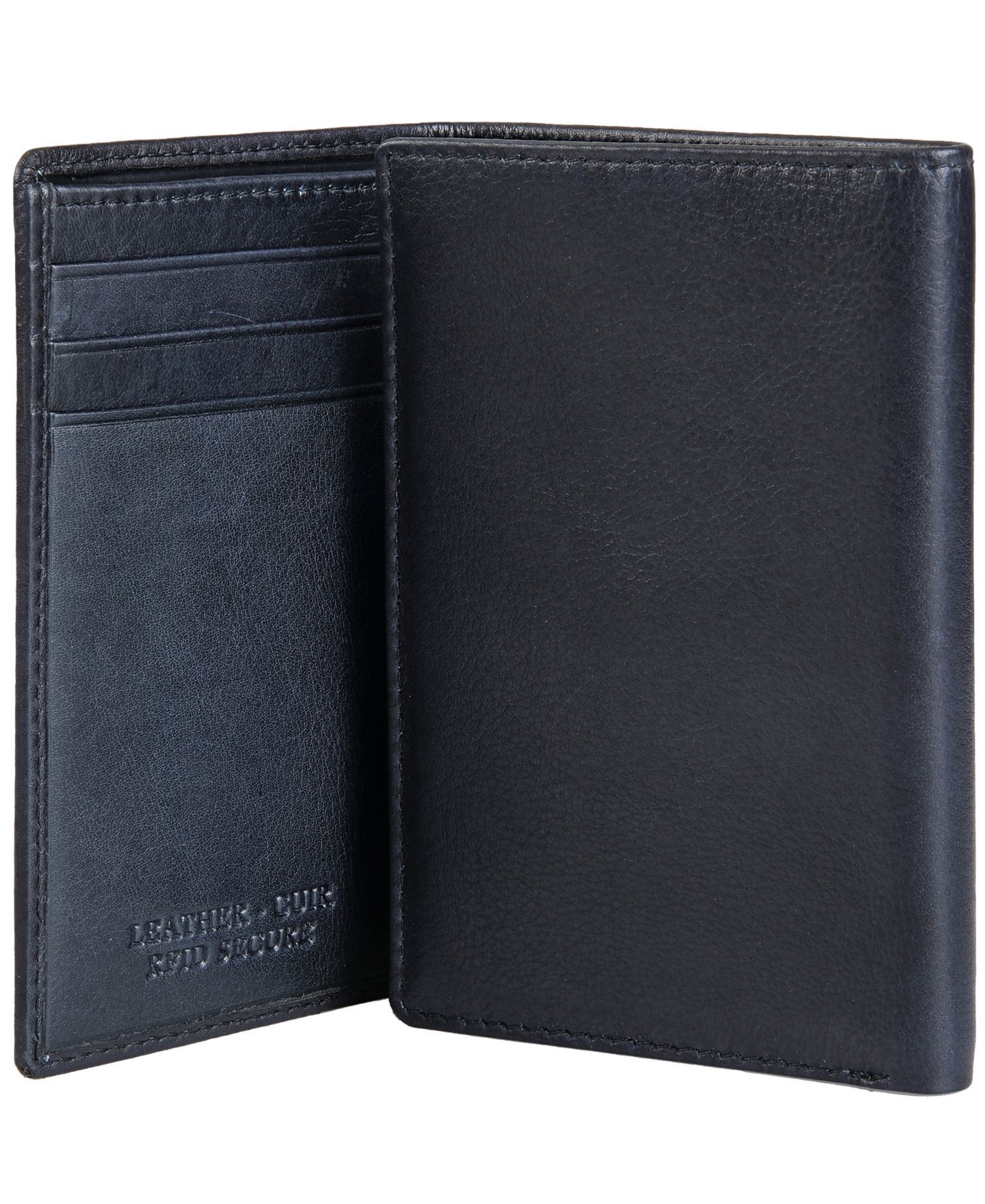Мужской кошелёк Mancini Bellagio Collection Trifold Wallet, цвет: Чёрный — фото 2