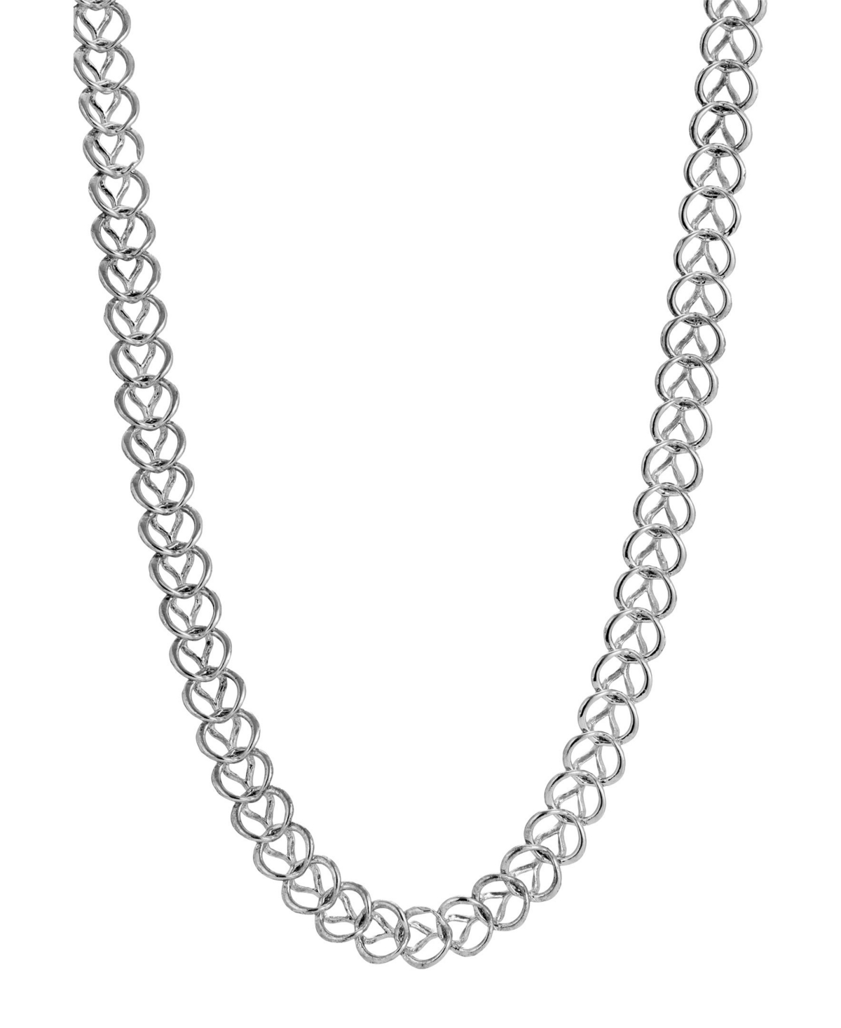 2028 Link Chain Necklace In Silver-tone