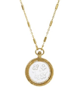 Antique Intaglio Stone Necklace