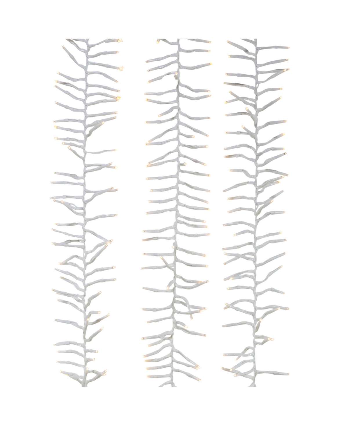 Kurt Adler 1000-Light Cluster Garland with Led Lights