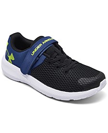 Little Boys UA Pursuit 2 AC Big Logo Stay-Put Closure Running Sneakers from Finish Line