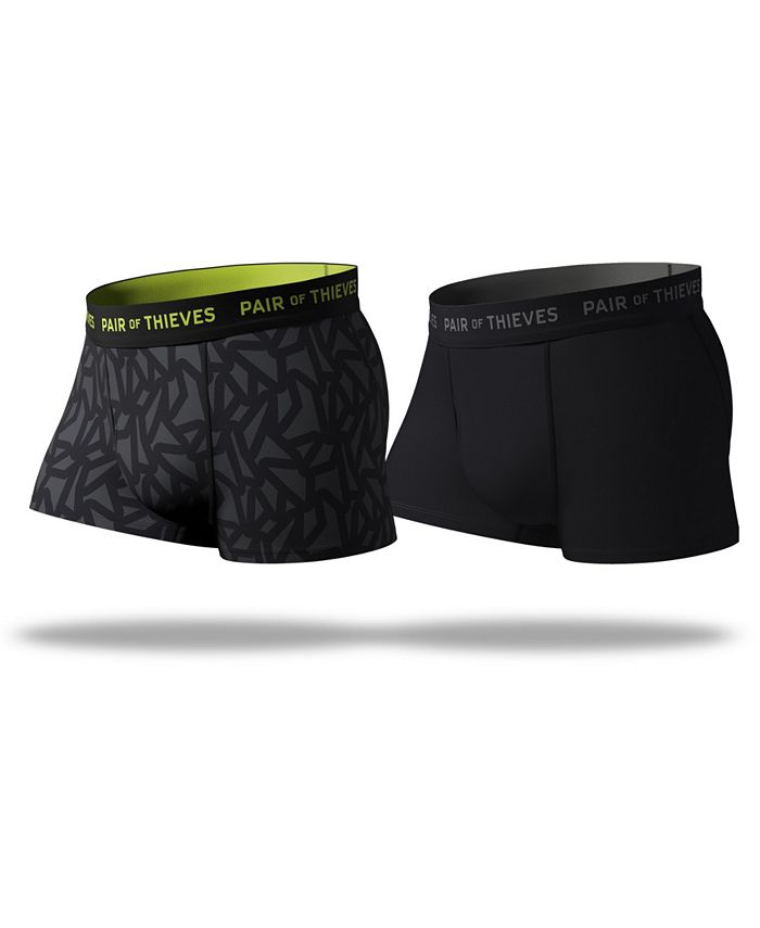 Pair of Thieves Men's Super Fit Trunks, Pack of 2 - Macy's