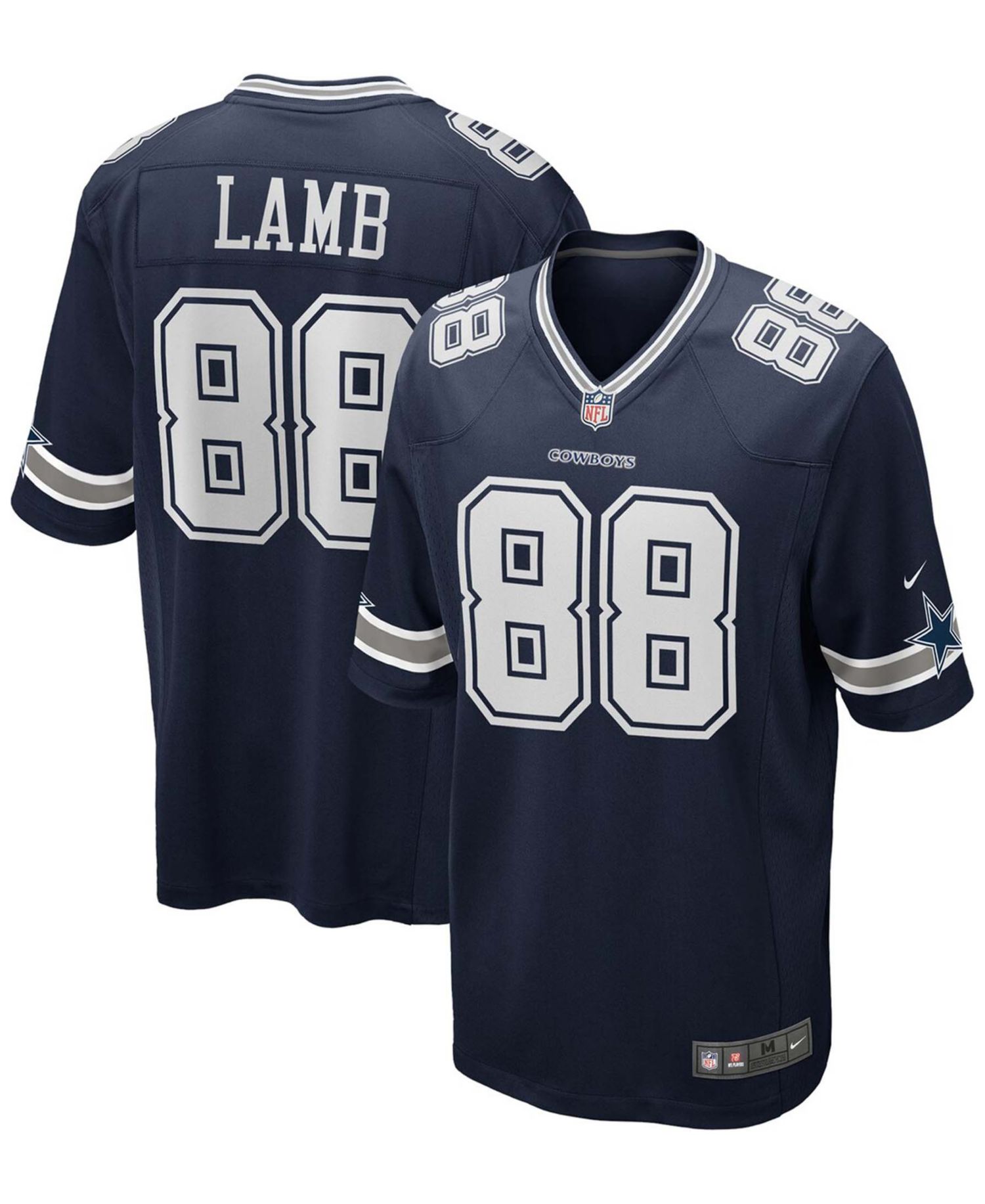 Men's CeeDee Lamb Dallas Cowboys Alternate Game Team Jersey