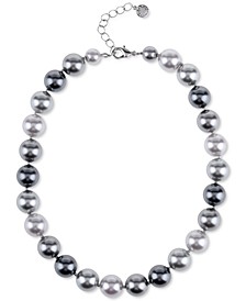 Imitation Pearl All Around Necklace, 16" + 2" extender, Created for Macy's