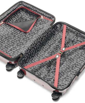 Karl Lagerfeld Chevron 25"  Hardside Spinner