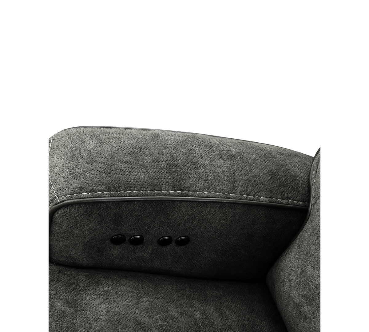 Sebaston 5-Pc. Fabric Sectional with 2 Power Motion Recliners and 1 Usb Console, Created for Macy's