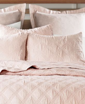 Washed Linen Relaxed Textured Quilt, Twin